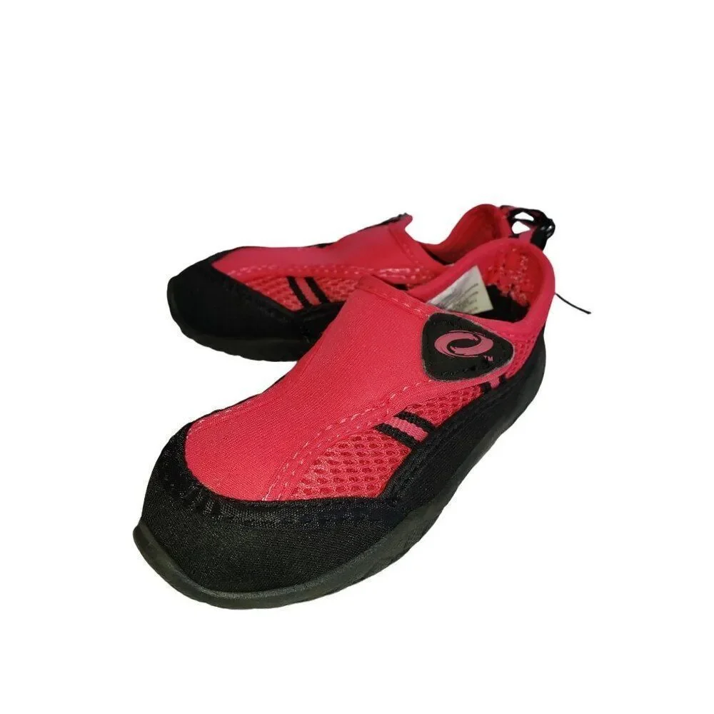 O'rageous Water Sandals Toddler Girls 6 Pink/Black Aquasock Hiking Sport Shoes
